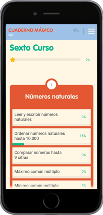 cuaderno mágico